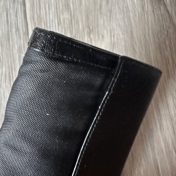 Gucci Black Nylon and Leather Long Wallet - Picture 5 of 12